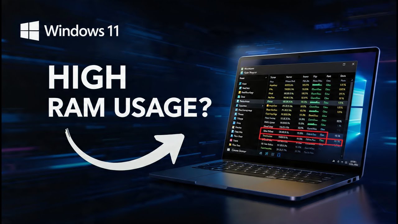 How To Reduce Windows 11 RAM Usage Without Apps | Step-By-Step Guide ...