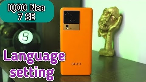 How To Change Language Iqoo Neo 7 SE, Change Language Setting How To Change Language Iqoo Neo 7 SE
