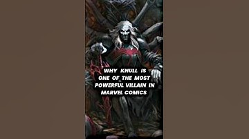 Why Knull is One Of The Most Powerful Villain in Marvel Comics ? | #shorts