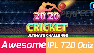 Awesome IPL Cricket Quiz Game 2020 & Fun Trivia (English & Hindi) Free No Ads screenshot 2