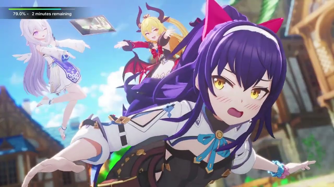 Abyssdia Title screen