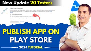 how to publish app on play store 2024 | Play Console New Policy How To Publish App | 20 Tersters screenshot 3