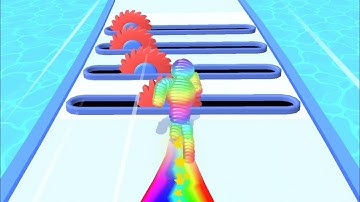 Rope-Man Run - All Levels Gameplay (Level 1-5)