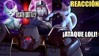 REACCIÓN a Frieza VS Megatron (Dragon Ball VS Transformers) | DEATH BATTLE!