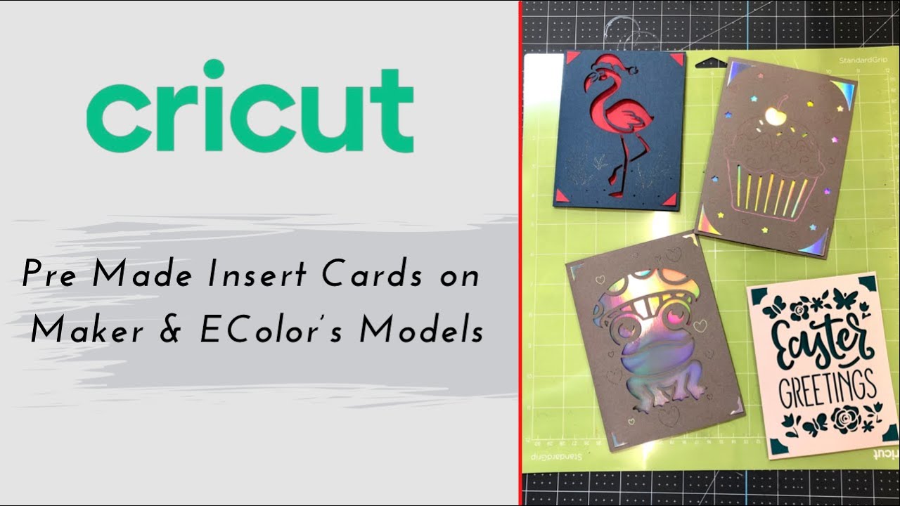 How to use a Cricut Card Mat with Maker or Explore - Creative Ramblings