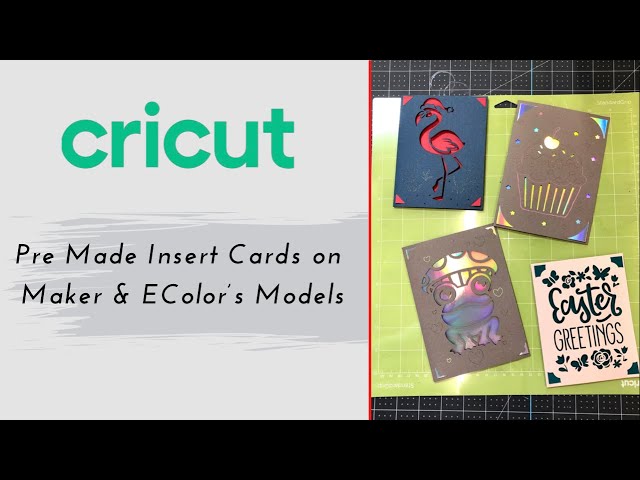 Use Insert Cards in Maker & Explore Machines 