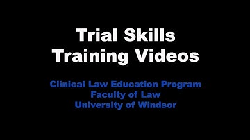 4 Entering Evidence on Consent