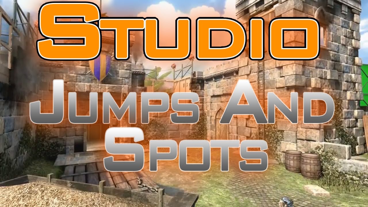 Black Ops 2 Jumps and Spots - BO2 UPRISING - Jumps and Spots - "Studio" (Black Ops 2)