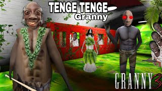 Granny 3 Tenge Tenge Mode Full gameplay | Granny Grandpa me Tenge Tenge ka Aatma😂🤣