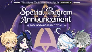 4.7 LIVESTREAM WITH BANNER UPDATES AND REWARDS!!! LIVESTREAM NEXT FRIDAY - Genshin Impact