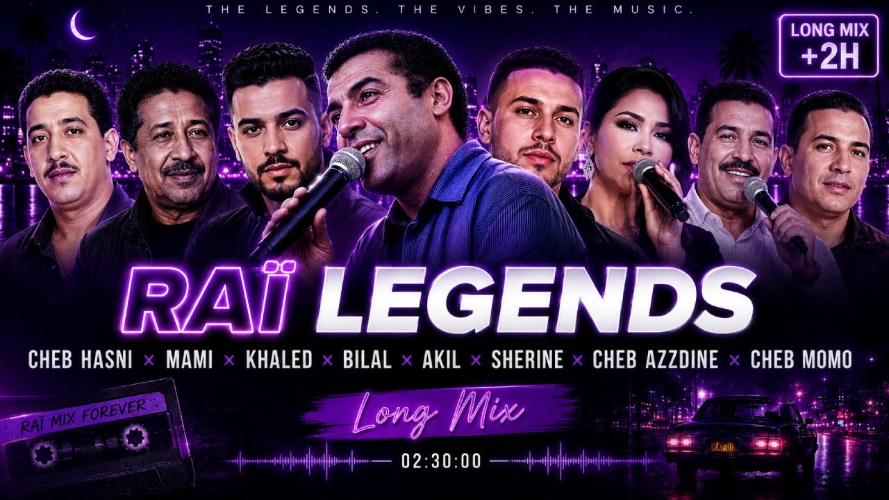 Cheb Khaled x Cheb Hasni x Cheb Mami • Best Rai Remixes 2026 | الشاب ...