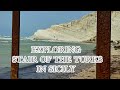 EXPLORING STAIR OF THE TURKS IN SICILY  