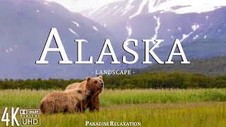 Alaska 4K  Scenic Relaxation Film with Calming Music