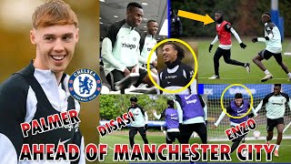 Sterling, Enzo Fernandes, Diasi TRAIN Today Ahead of Man City | BIG BOOST| Inside Chelsea Training