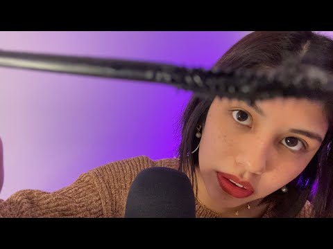 TE MAQUILLO EN MENOS DE 10 MINUTOS - Asmr Español Binaural😴