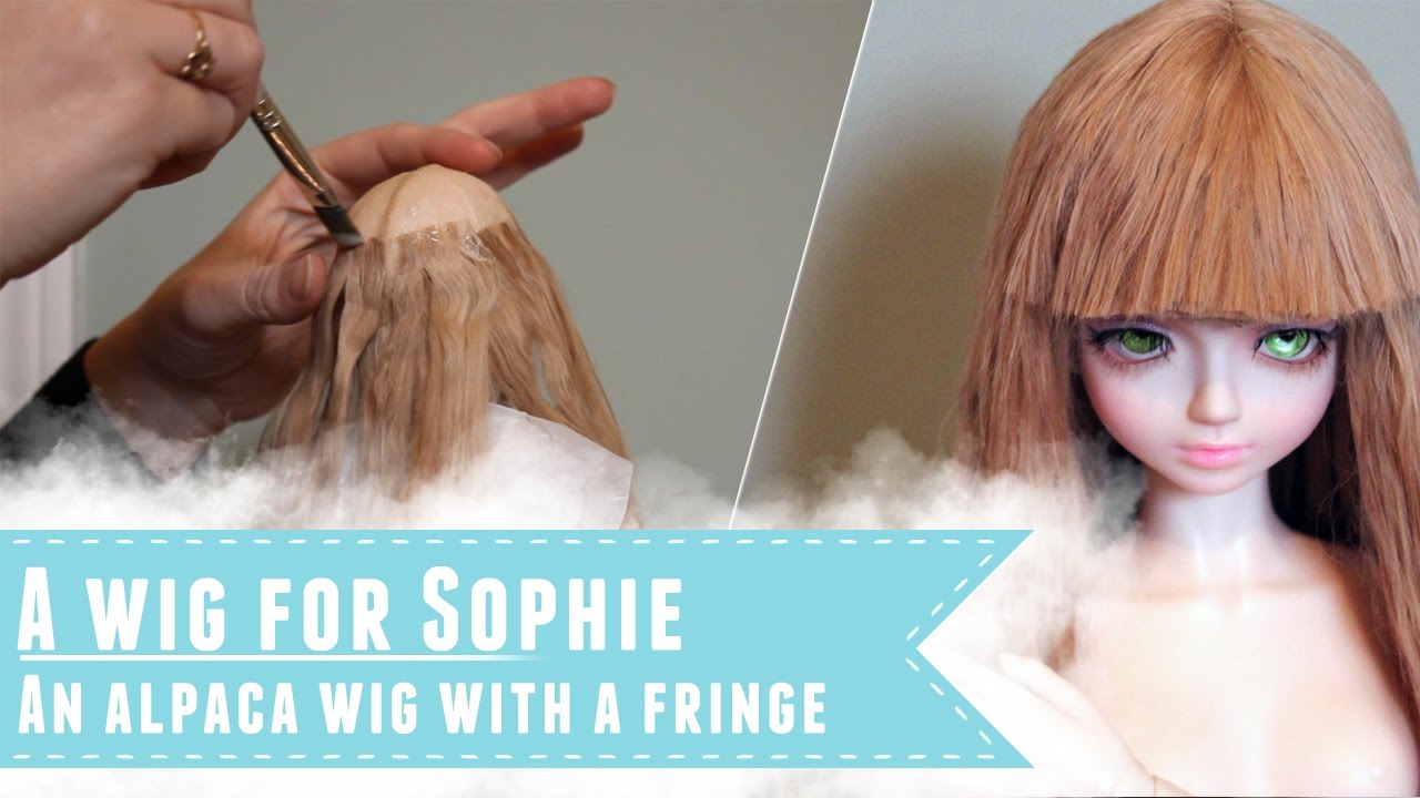 How to Make a Doll Wig, Basic with Fringe