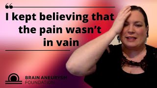 Do Not Give Up: A Ruptured Brain Aneurysm Survival Story
