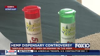Hemp store selling CBD oil in Elberta