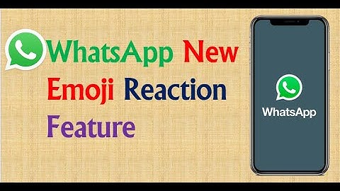 WHATSAPP Message Emoji Reaction Feature | How to React on Whatsapp Message ?| Whatsapp New Features