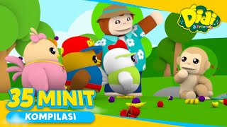 Pulau Buah I 35 Minit I Cerita Didi & Friends I Cerita Kanak-Kanak I Didi & Friends Cerita Baru