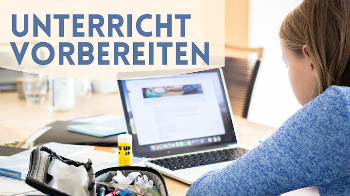 Unterricht vorbereiten und besser lernen