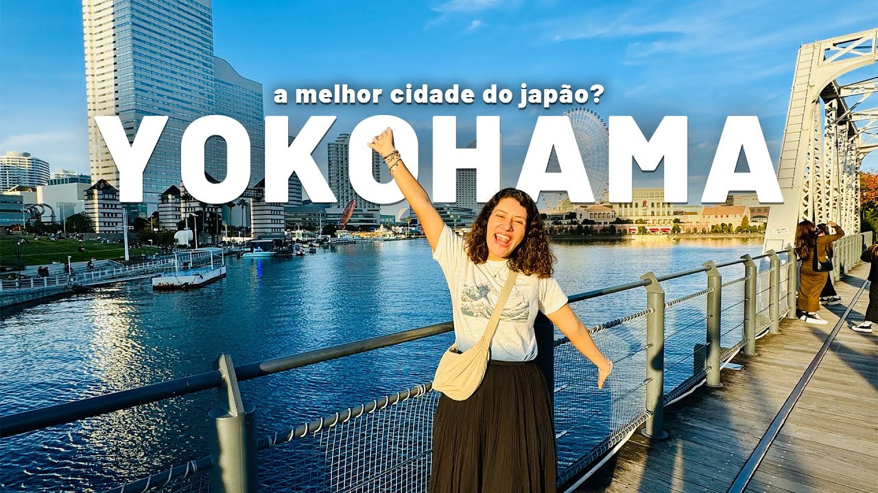 YOKOHAMA: um dia na minha cidade japonesa FAVORITA! 2025