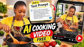 How to Create AI Cooking Videos for FREE :Text to Video  screenshot 5