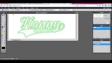 +How to make a Preppy Text using pixlr