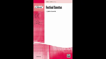 Festival Sanctus (SATB), by John Leavitt – Score & Sound