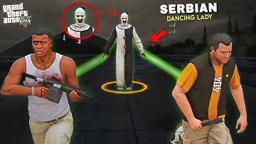 GTA 5 : Serbian Dancing Lady POISONED Franklin – The Most Dangerous Trap Ever ! in Telugu