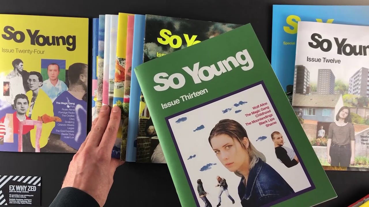 So Young Music Zine print showcase - YouTube