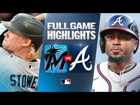 MARLINS vs. BRAVES: Official Full Game Highlights (August 4) | 2026 MLB Season