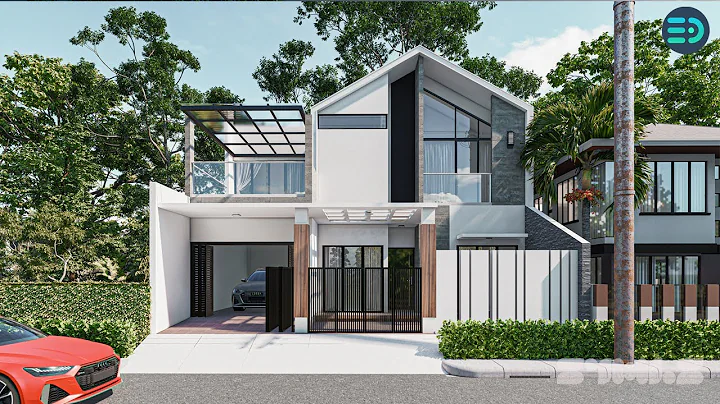 LUMION 11 REALISTIC RENDER TUTORIAL #3 MODERN HOUSE