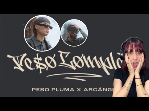 (REACCIÓN)PESO COMPLETO (Lyric Video) - Peso Pluma, Arcángel