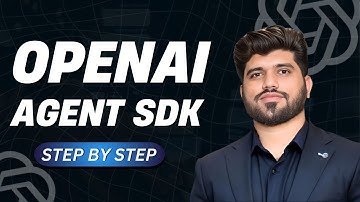 🤖 OpenAI Agent SDK Crash Course | How to Build AI Agents Step by Step