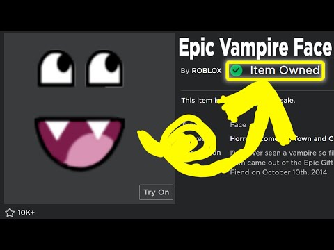 Anime Vampire Epic Face (R6) (OFFSALE)