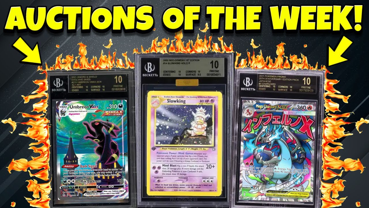 Pokemon Auctions Of The Week! These Black Labels Can't Be For Real