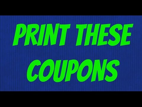 Print These Coupons