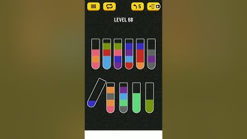 water sort puzzle Level 68 | Walkthrough solution | Mini Gamer World