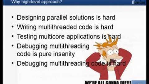 ITDevCon 2011 - Primož Gabrijelčič - Multithreading made simple with OmniThreadLibrary - Parte 1