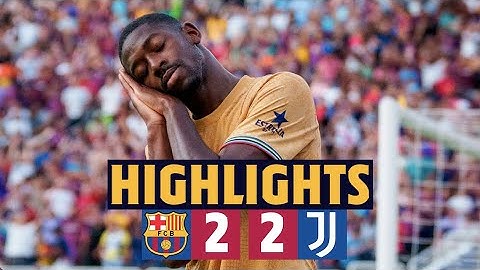 💥 HIGHLIGHTS: BARÇA 2-2 JUVENTUS 🇺🇸