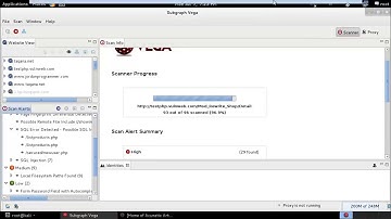 دوره كالي لينكس ايجاد ثغرات اي موقع عن طريق اداه vega......................5