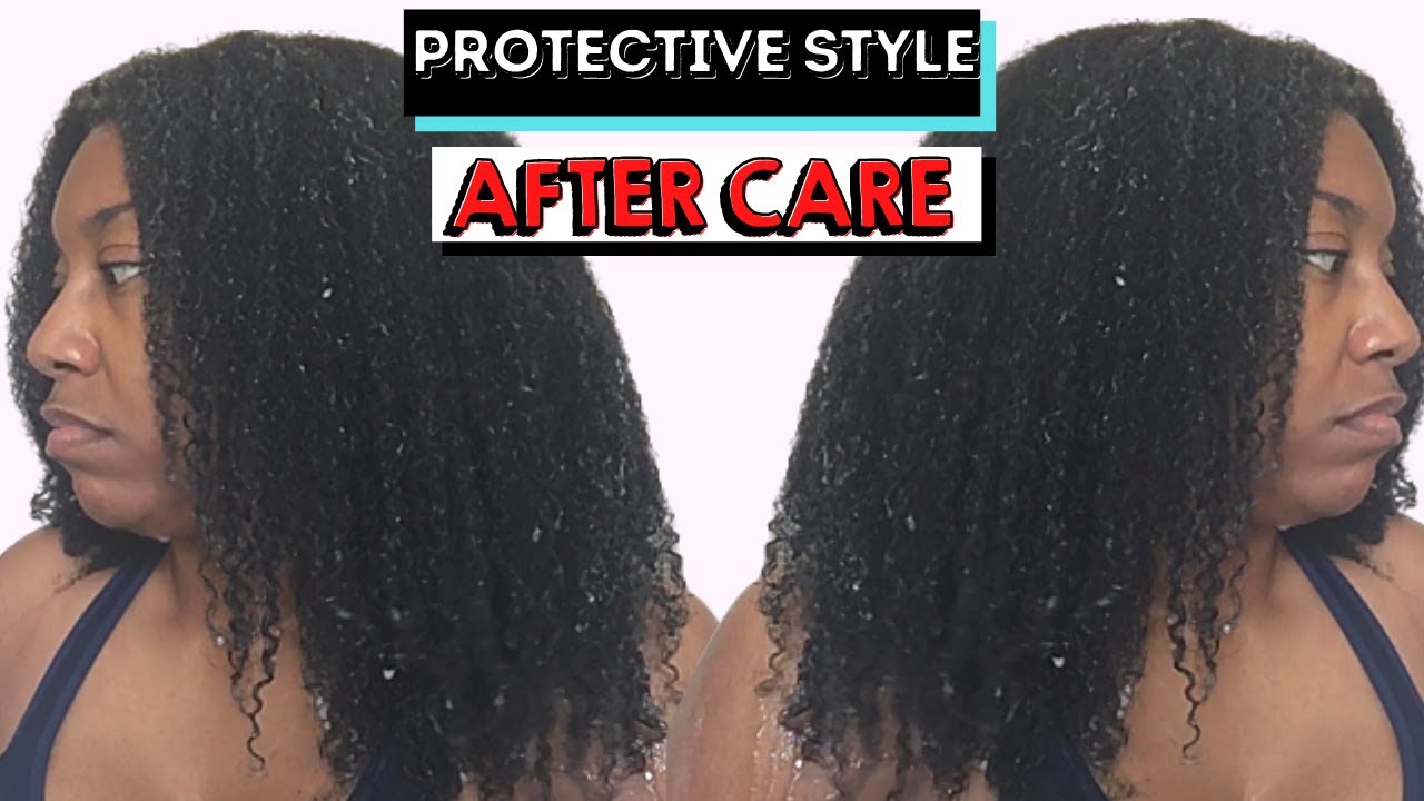 How I REJUVENATE my NATURAL HAIR Hair care after taking out protective style YouTube