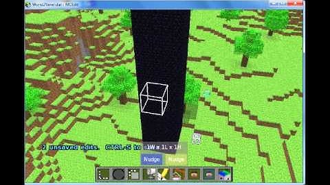 Minecraft Tips: Filling and Replacing using MCEdit