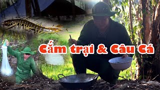 2 Ngày 2 đêm cắm trại câu cá lóc trên hồ Dầu Tiếng| Fishing and camping