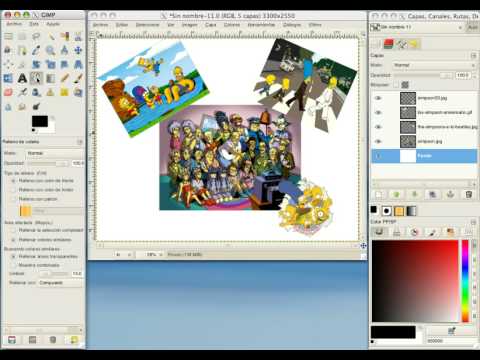 Video: Cómo Hacer Un Collage En Gimp