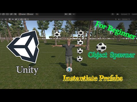 Unity Tutorials For Beginner || Instantiate Prefabs || Instantiate() Function in C# | Object Spawner