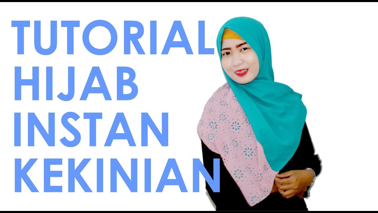 Tutorial Hijab Pashmina Instan Simpel Kekinian Zaimatus Shofia 1