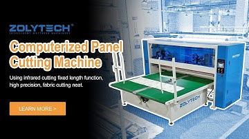 High Speed Automatic Fabric Cutting Machine ZLT-CM2 for Mattress Panel & Border Strip Production