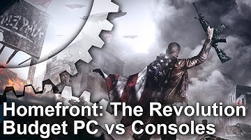Homefront: The Revolution Core i3/ GTX 750 Ti vs PS4/ Xbox One Frame-Rate Test
